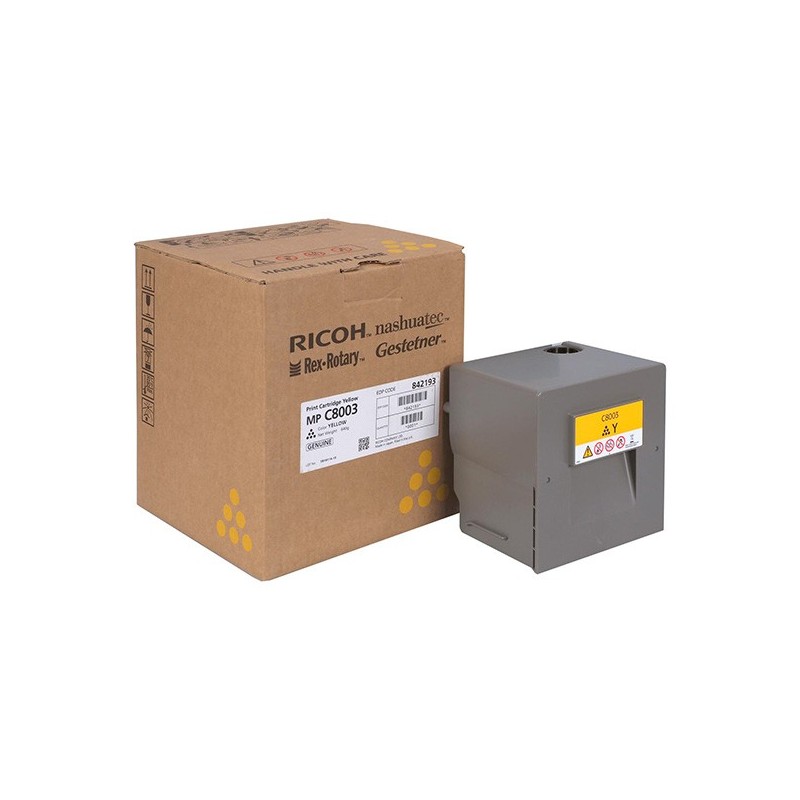 Ricoh oryginalny toner 842193, yellow, Ricoh Aficio MP C6503, C8003, O - 1