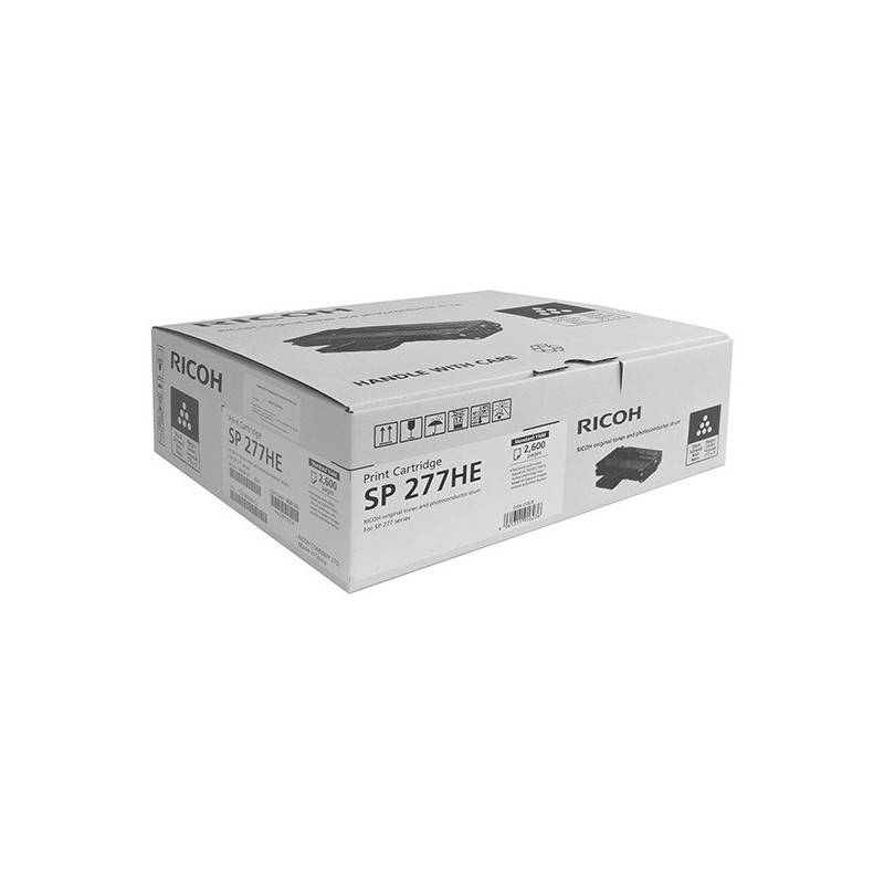 Ricoh oryginalny toner 408160, black, 2600s, SP277HE, Ricoh  SP 277 serie, O - 1