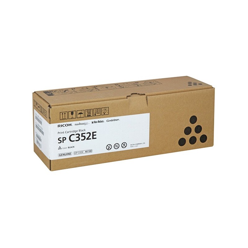 Ricoh oryginalny toner 407383, black, 10000s, 408215, Ricoh SP C352, O - 1