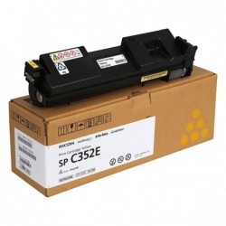 Ricoh oryginalny toner 408218, yellow, 9000s, 407386, Ricoh SP C352, O - 1