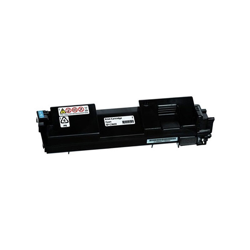 Ricoh oryginalny toner 408251, cyan, 9000s, Ricoh SPC360X, SPC361, O - 1