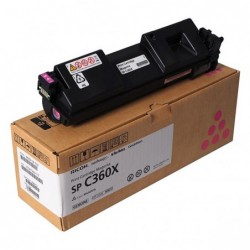 Ricoh oryginalny toner 408252, magenta, 9000s, Ricoh SPC360X, SPC361, O - 1