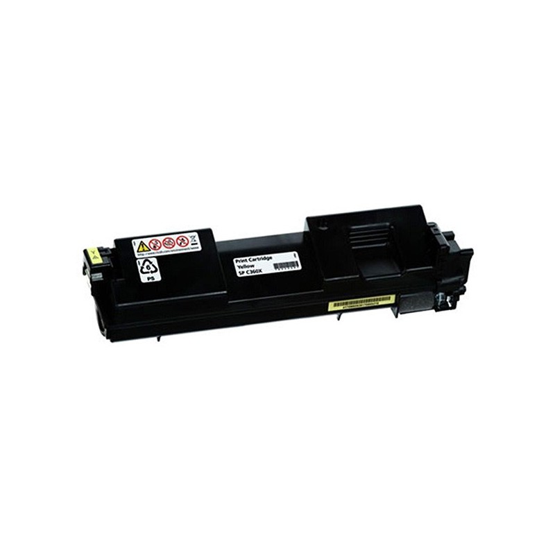 Ricoh oryginalny toner 408253, yellow, 9000s, Ricoh SPC360X, SPC361, O - 1