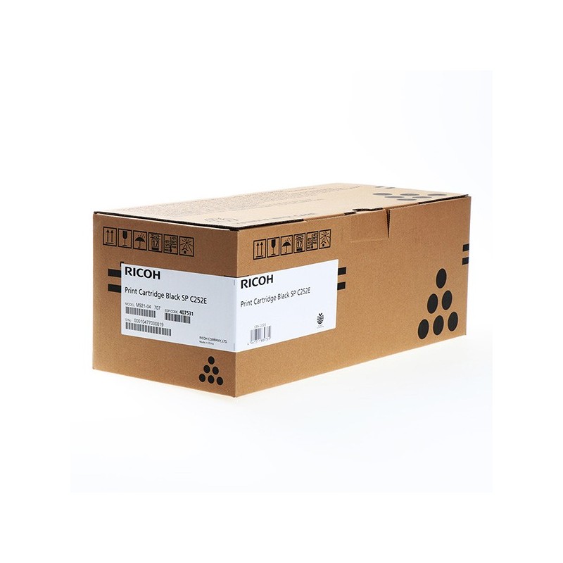 Ricoh oryginalny toner 407717, 407654, cyan, 6000s, Ricoh Aficio SPC 252DN,SPC252SF, O - 1