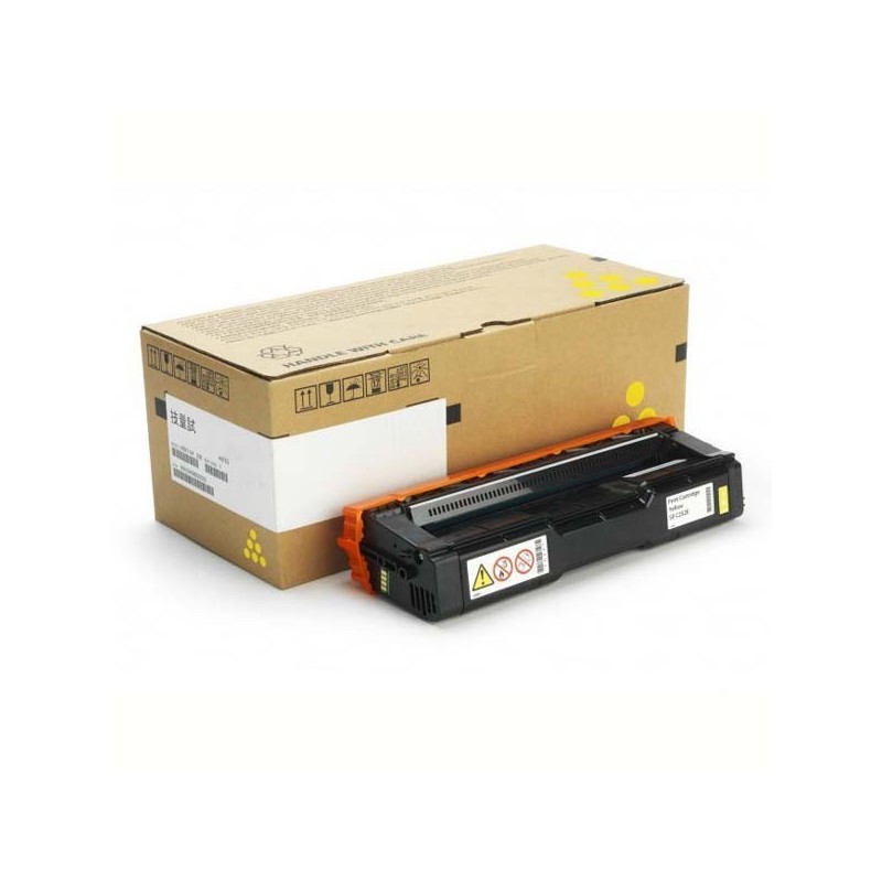 Ricoh oryginalny toner 407534, yellow, 4000s, Ricoh Aficio SPC 252DN,SPC252SF, O - 1