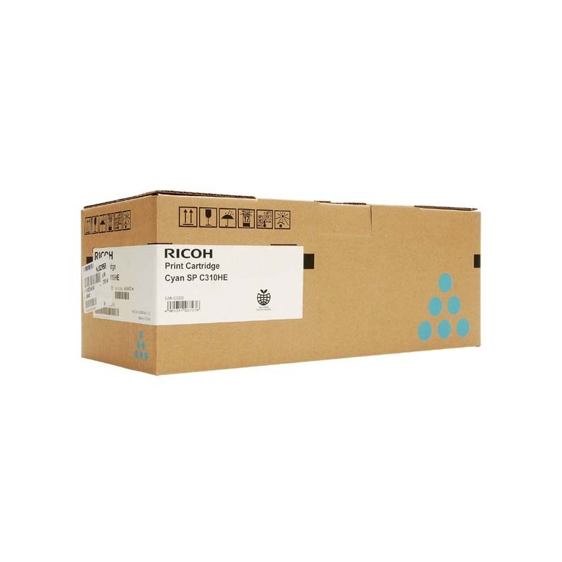 Ricoh oryginalny toner 406480, 407637, cyan, 6000s, Ricoh SP C310, C311, C312, SP C231, C232, O - 1