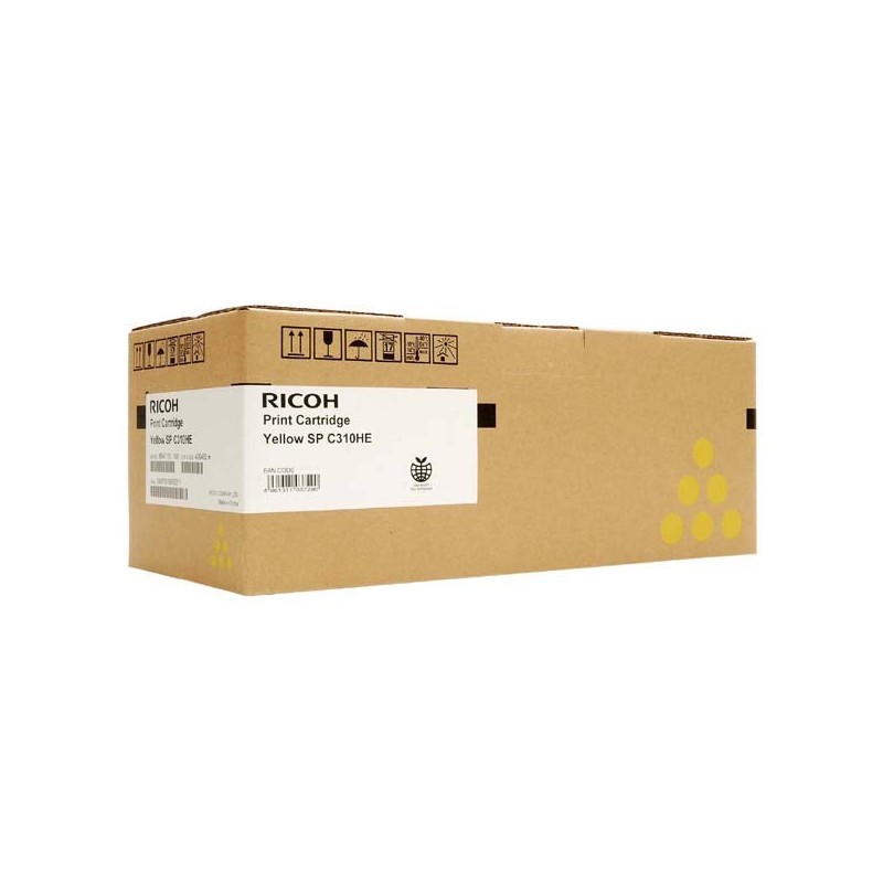 Ricoh oryginalny toner 406482, 407635, yellow, 6000s, Ricoh SP C310, C311, C312, SP C231, C232, O - 1