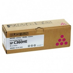 Ricoh oryginalny toner 408186, magenta, 5000s, Ricoh SP C360DNw, O - 1