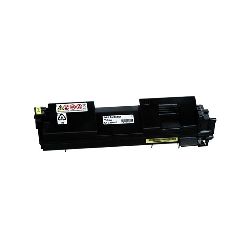 Ricoh oryginalny toner 408187, yellow, 5000s, Ricoh SP C360DNw, O - 1