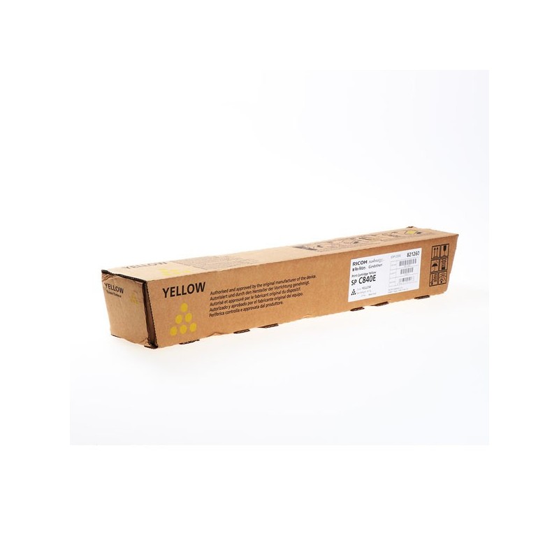 Ricoh oryginalny toner 821260, yellow, 22500s, Ricoh SPC 840DN, 842DN, O - 1