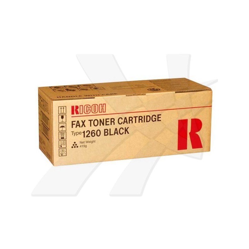 Ricoh oryginalny toner 412895, 430351, black, 5000s, Typ 1260D, Ricoh Laserfax 3310L, 4410L, 4410NF, 4420NF, O - 1