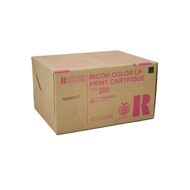 Ricoh oryginalny toner 888448, magenta, 10000s, Typ 260, Ricoh Aficio CL 7200, 7300, O - 1