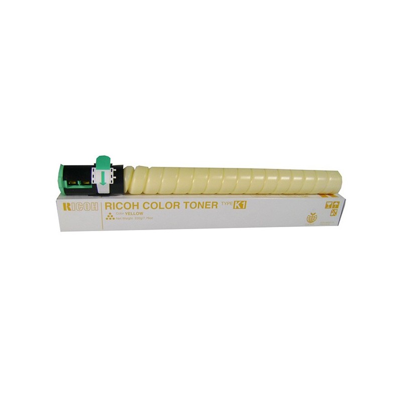 Ricoh oryginalny toner 887921, yellow, 8000s, Typ K1, Ricoh Aficio Color, 3006, 4006, 4106, 3506, 4506, 220g, O - 1