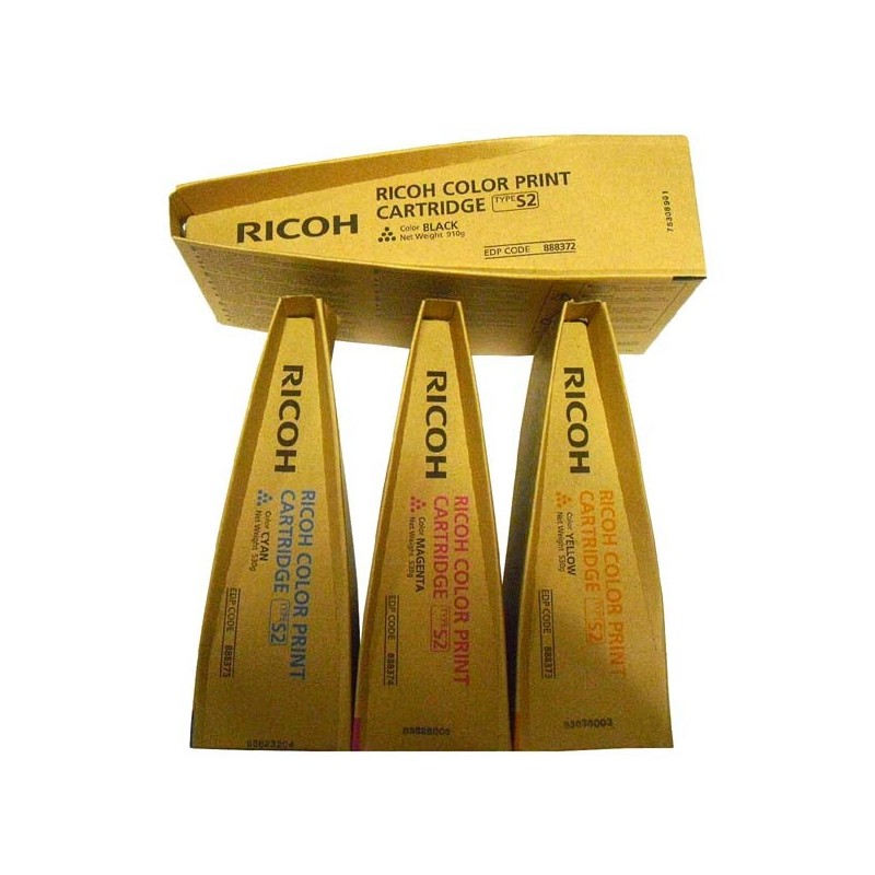 Ricoh oryginalny toner 888375, cyan, 18000s, Tyyp S2, Ricoh Aficio 3260C, 5560C, O - 1