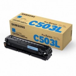HP oryginalny toner SU014A, CLT-C503L, cyan, 5000s, C503L, high capacity, Samsung ProXpress C3060FR, C3010ND, O - 1