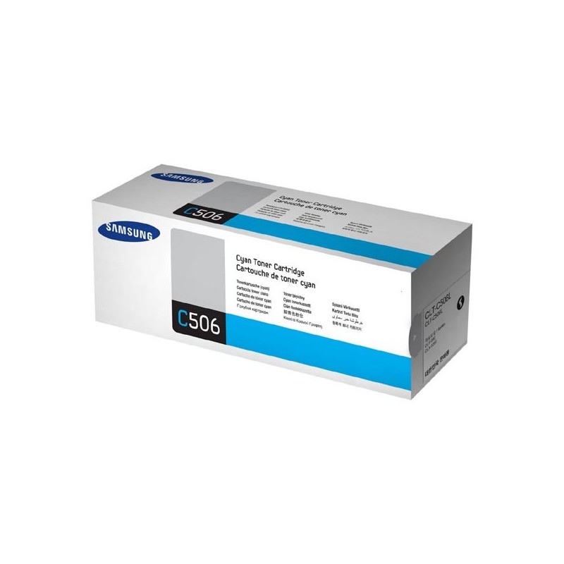 HP oryginalny toner SU038A, CLT-C506L, cyan, 3500s, C506S, high capacity, Samsung CLP-680DW, CLP-680ND, CLX-6260, O - 1