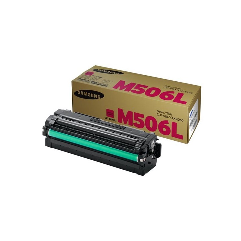 HP oryginalny toner SU305A, CLT-M506L, magenta, 3500s, M506S, high capacity, Samsung CLP-680DW, CLX-6260FD, O - 1