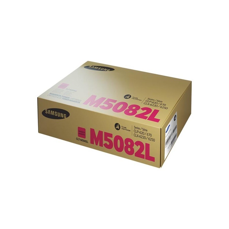 HP oryginalny toner SU322A, CLT-M5082L, magenta, 4000s, M5082L, high capacity, Samsung CLP-620, CLP-670, CLX-6220, CLX-6250, O -