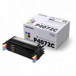 HP oryginalny toner SU382A, CLT-P4072C, CMYK, 1500, 3*1000s, P4072C, 4 pack, Samsung CLX-3180, CLX-3185, CLX-3186, O - 1
