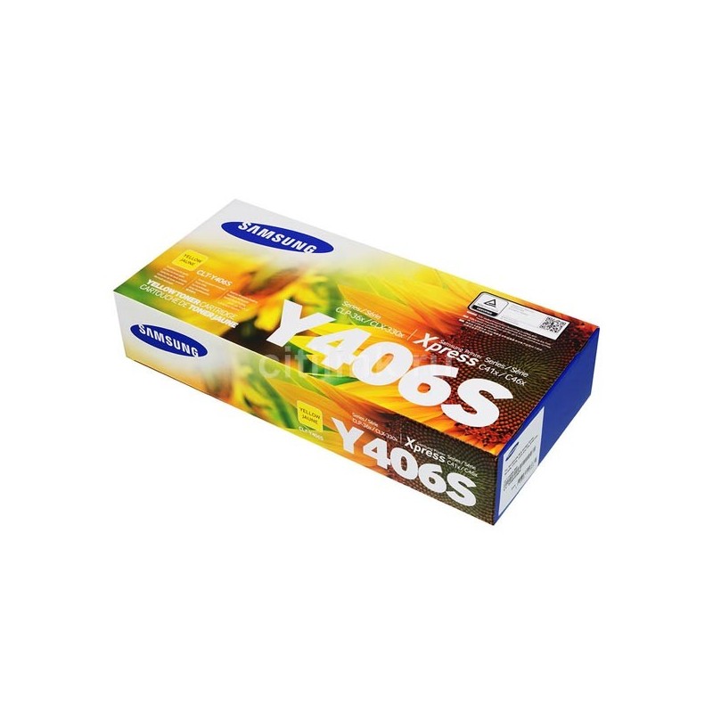 HP oryginalny toner SU462A, CLT-Y406S, yellow, 1000s, Y406S, Samsung CLP-360, 365, CLX-3300, 3305, Xpress C-410, 460, O - 1