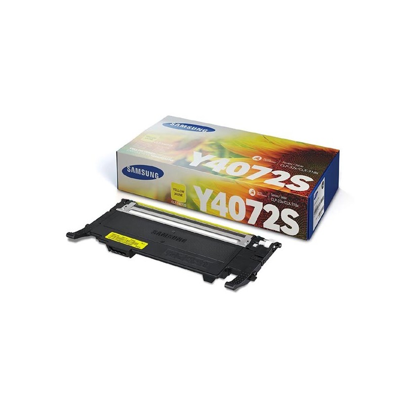 HP oryginalny toner SU472A, CLT-Y4072S, yellow, 1000s, Y4072S, Samsung CLP-320, 325, CLX-3180, 3185, O - 1