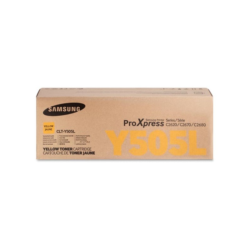 HP oryginalny toner SU512A, CLT-Y505L, yellow, 3500s, Y505L, high capacity, Samsung O - 1
