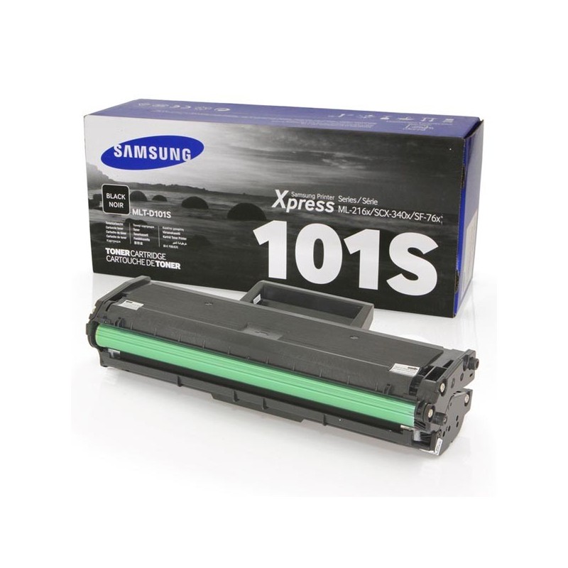 HP oryginalny toner SU696A, MLT-D101S, black, 1500s, 101S, Samsung ML 2160, 2165, SCX 3400, 3405, SF 760P, O - 1