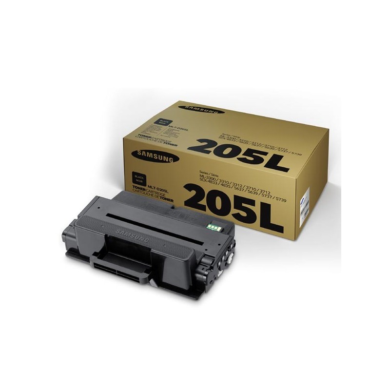 HP oryginalny toner SU963A, MLT-D205L, black, 5000s, 205L, high capacity, Samsung ML-3310,3710, SCX-4833,5637,5737, O - 1