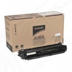 Sharp oryginalny toner AL-103TD, black, 20000s, Sharp AL 1035, AL 1035 WH, O - 1