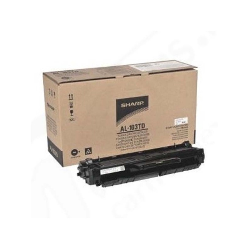 Sharp oryginalny toner AL-103TD, black, 20000s, Sharp AL 1035, AL 1035 WH, O - 1