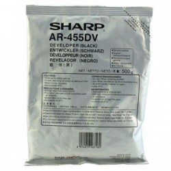 Sharp oryginalny developer AR-455DV, black, 100000s, Sharp AR-M351,AR-M451, AR-M351U,AR-M351UN,AR-M451U, O - 1