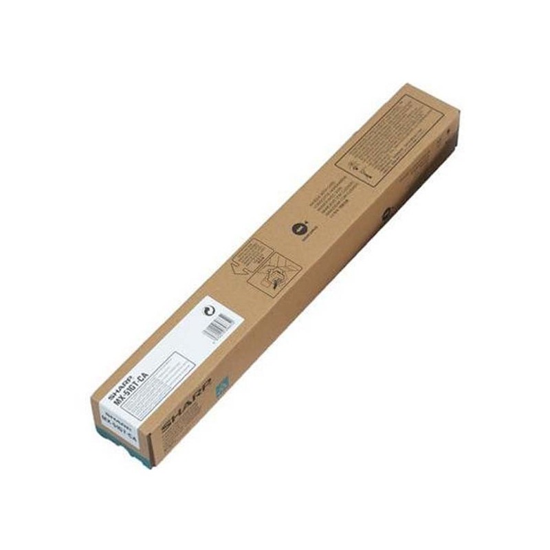 Sharp oryginalny toner MX-51GTCA, cyan, 18000s, Sharp MX-4112Nx, 5112Nx, O - 1