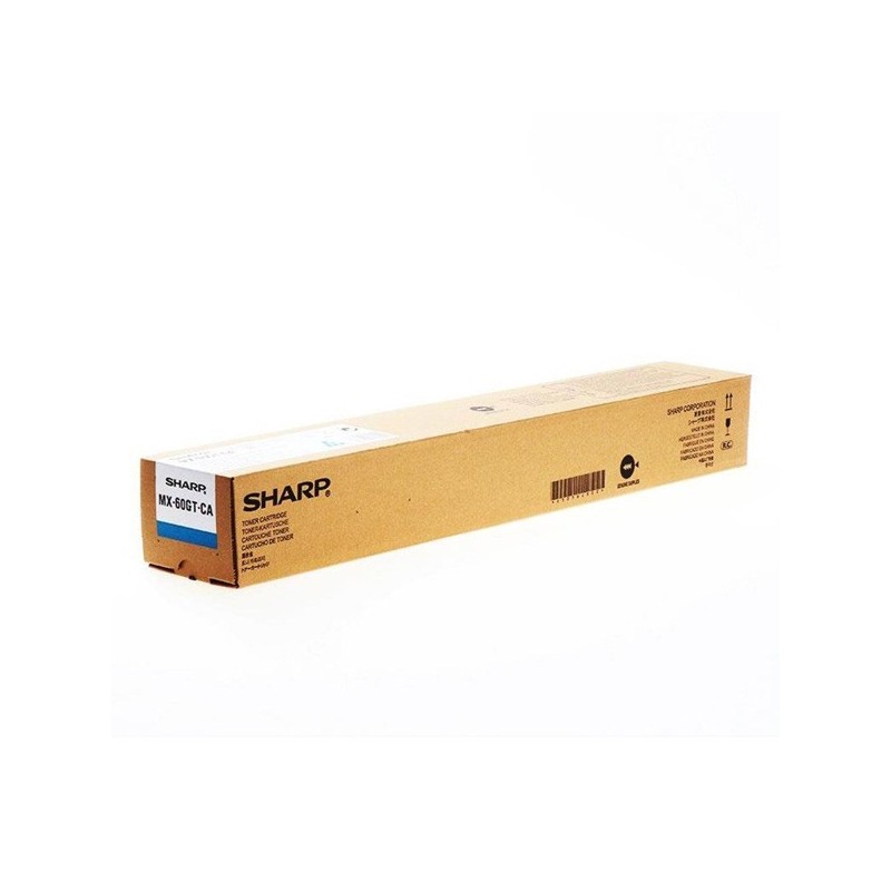 Sharp oryginalny toner MX61GTCA, cyan, 24000s, Sharp MX-3050N/3060N/3070N/3550N/3560N/3570N/4050N, O - 1