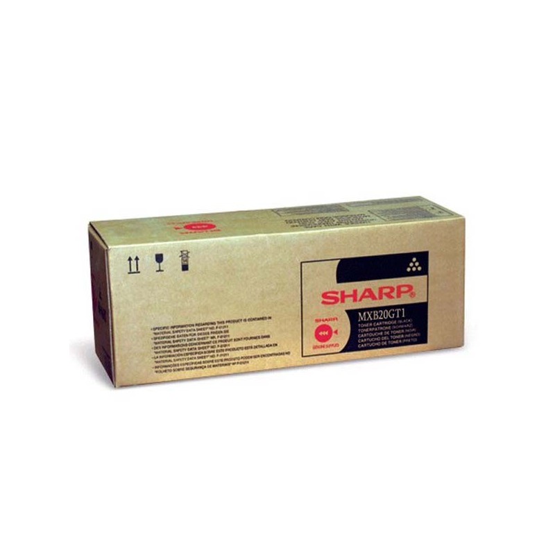 Sharp oryginalny toner MX-B20GT1, black, 8000s, Sharp MX-B200, O - 1