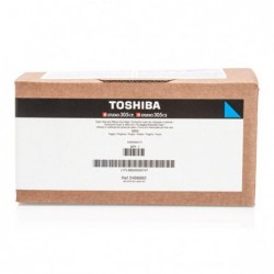 Toshiba oryginalny toner T305PCR, cyan, 3000s, Toshiba e-Studio 305 CP, 305 CS, 306 CS, 900g, O - 1
