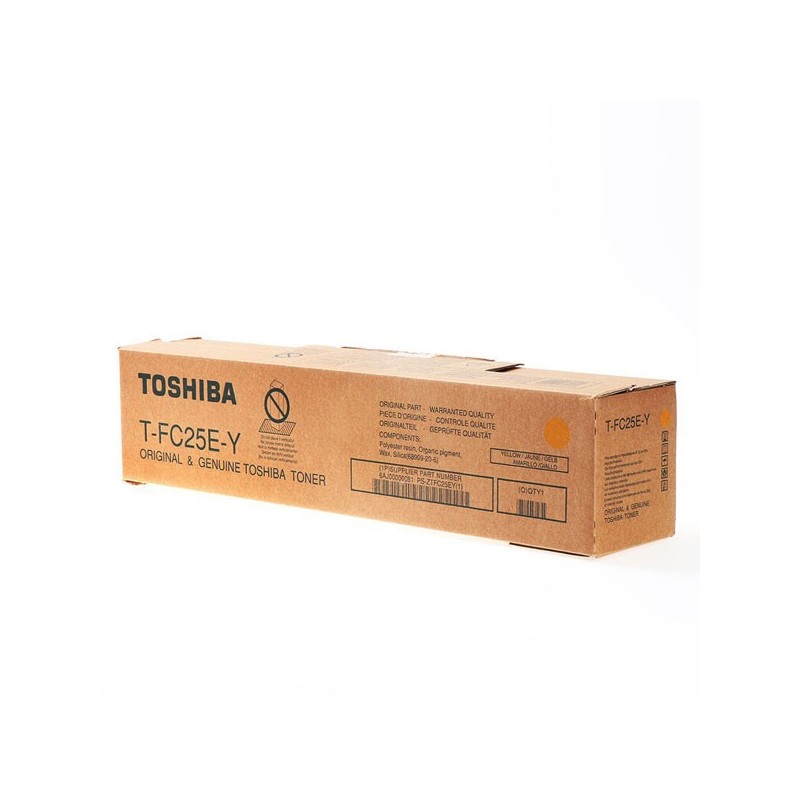 Toshiba oryginalny toner TFC25EY, yellow, 26800s, 6AJ00000081, Toshiba e-Studio 2040c, 2540c, 3040c, 3540c, 4540c, O - 1