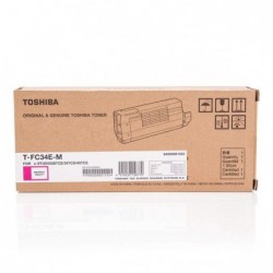 Toshiba oryginalny toner T-FC34EM, magenta, 11500s, 6A000001533, Toshiba e-Studio 287, 347, 407, O - 1