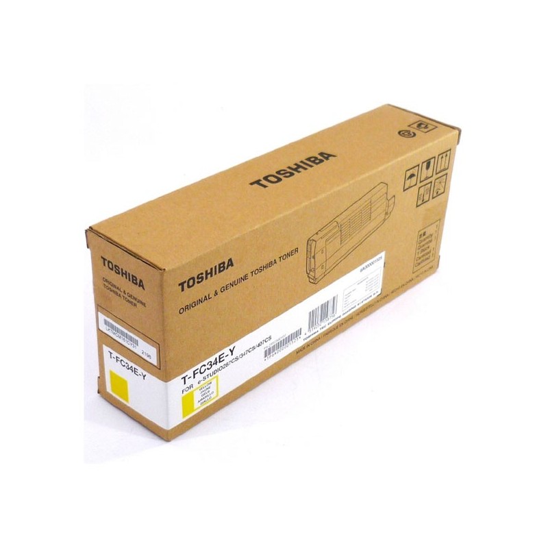 Toshiba oryginalny toner T-FC34EY, yellow, 11500s, 6A000001525, Toshiba e-Studio 287, 347, 407, O - 1