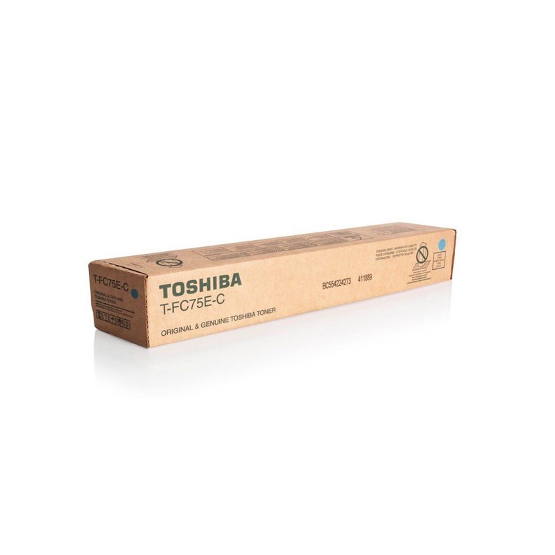 Toshiba oryginalny toner T-FC75E-C, cyan, 35400s, 6AK00000251, Toshiba e-Studio 5560c, 5520c, 5540c, O - 1