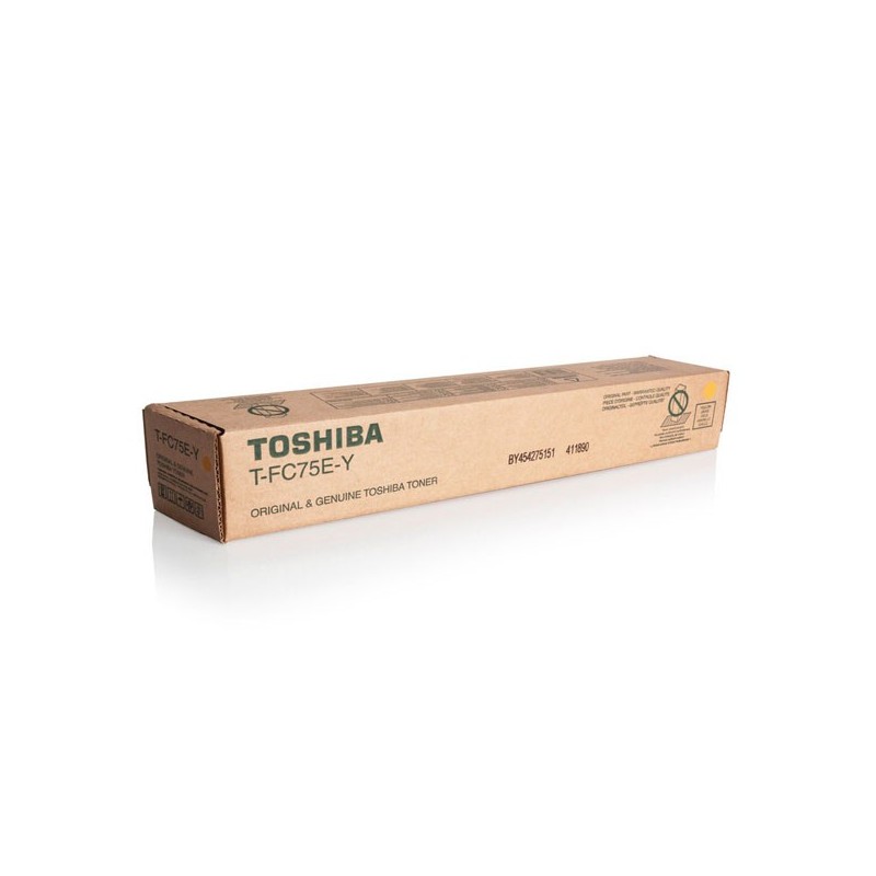 Toshiba oryginalny toner T-FC75E-Y, yellow, 35400s, 6AK00000254, Toshiba e-Studio 5560c, 5520c, 5540c, O - 1