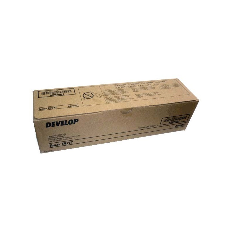 Develop oryginalny toner A2020D1, black, 17500s, TN-217, Develop Ineo +223, +283, 360g, O - 1