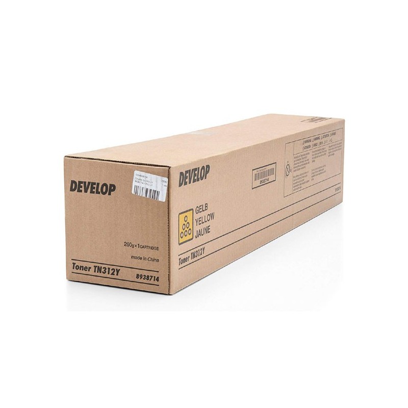 Develop oryginalny toner 8938714, yellow, 12000s, TN-312Y, Develop Ineo +351P, +300, O - 1