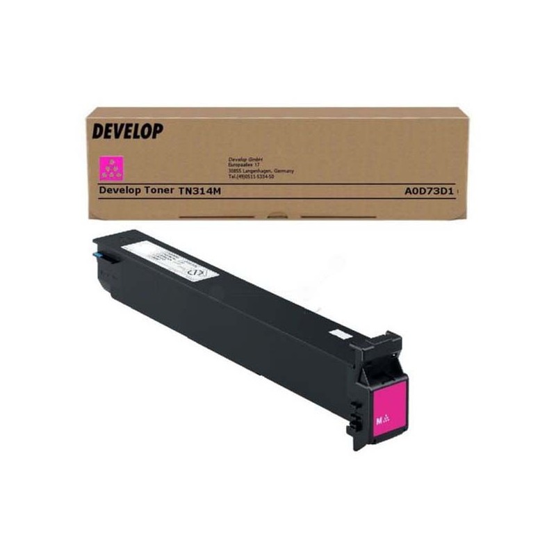 Develop oryginalny toner A0D73D1, magenta, 20000s, TN-314M, Develop Ineo +353, +353P, O - 1