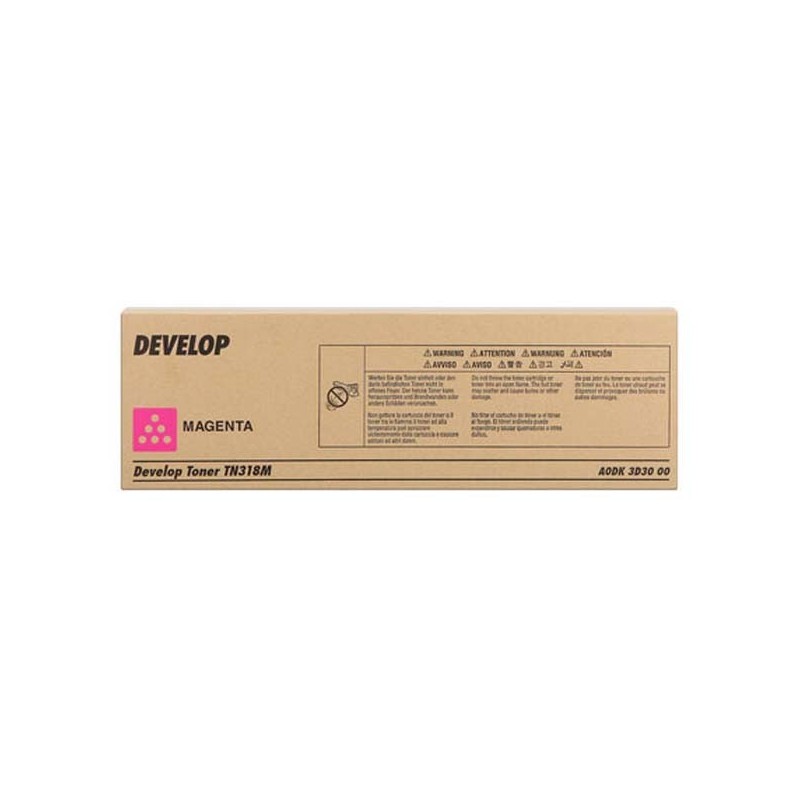 Develop oryginalny toner A0DK3D3, magenta, 8000s, TN-318M, Develop Ineo +20, O - 1