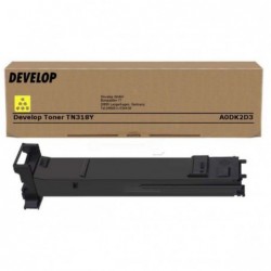 Develop oryginalny toner A0DK2D3, yellow, 8000s, TN-318Y, Develop Ineo +20, O - 1