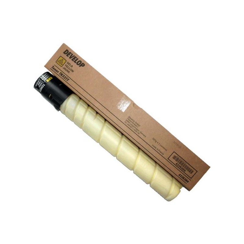 Develop oryginalny toner A33K2D0, yellow, 25000s, TN-321Y, Develop Ineo +224, +284, +364, +454, +554, O - 1