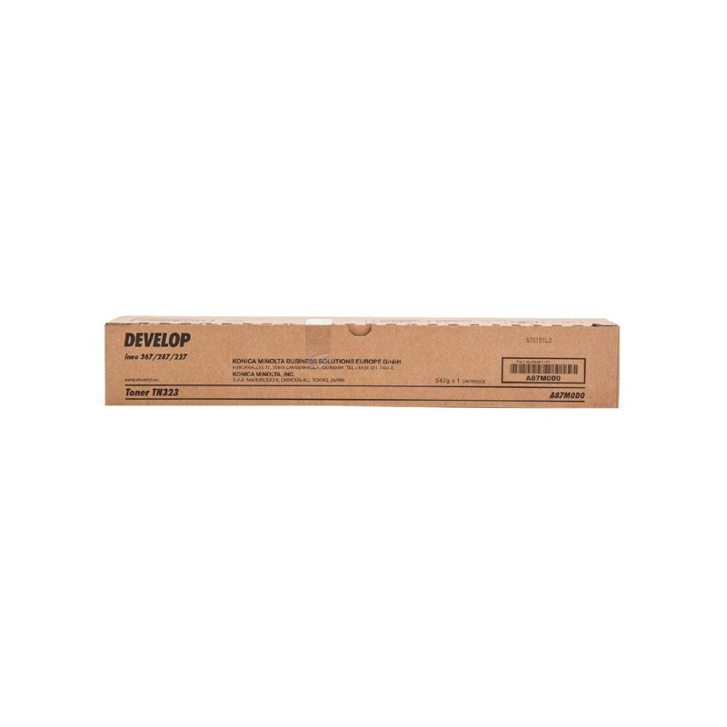 Develop oryginalny toner A87M0D0, black, 23000s, TN-323, Develop Ineo 227, 287, 367, O - 1