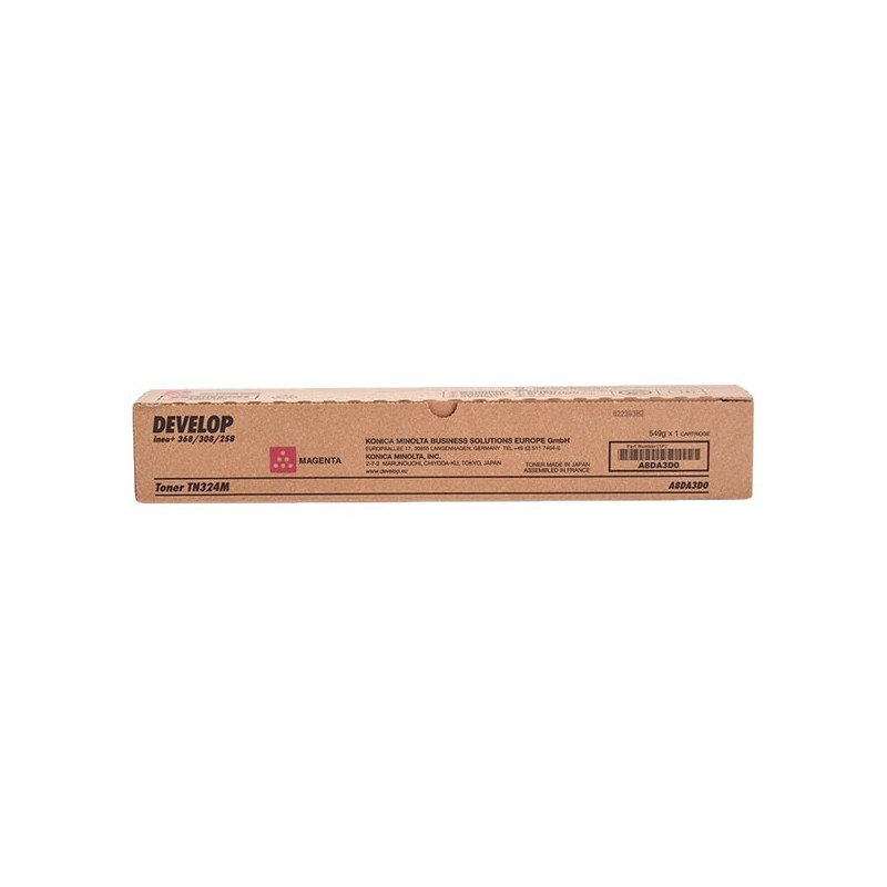 Develop oryginalny toner A8DA3D0, magenta, 26000s, TN-324M, Develop Ineo +258, +308, +368, O - 1
