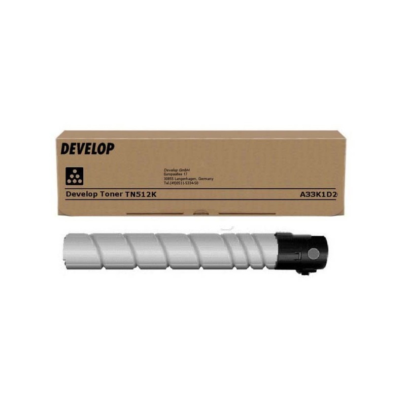 Develop oryginalny toner A33K1D2, black, 27500s, TN-512K, Develop Ineo +454, +455, O - 1