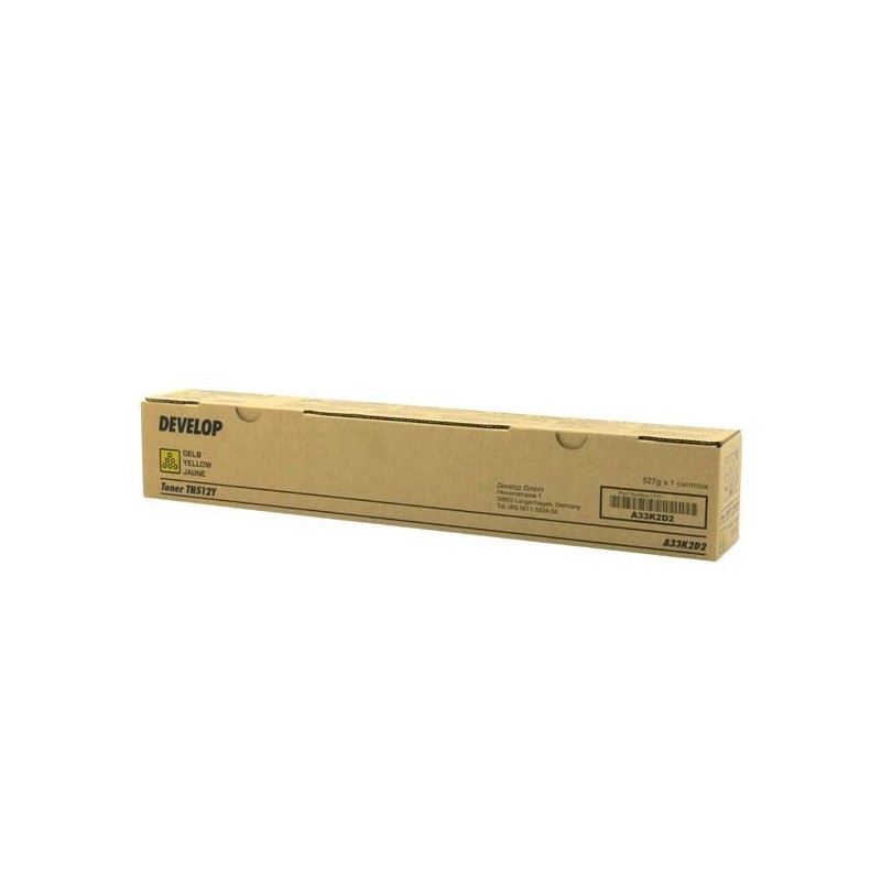 Develop oryginalny toner A33K2D2, yellow, 26000s, TN-512Y, Develop Ineo +454, +455, O - 1